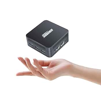 ほぼ未使用品　mini PC KINHANK KP100 N100 Amazon.com: Kinhank Mini PC KP100,Small PC 16GB DDR5+512GB